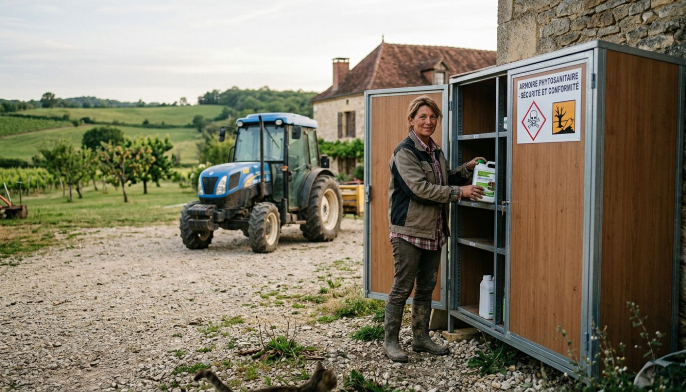 Entre prévention et innovation, l’armoire phytosanitaire s’impose dans les campagnes françaises