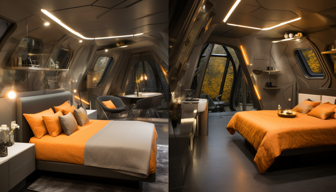 Les différentes chambres de Urbanc Bivouac : hôtel 3 étoiles à Paris.