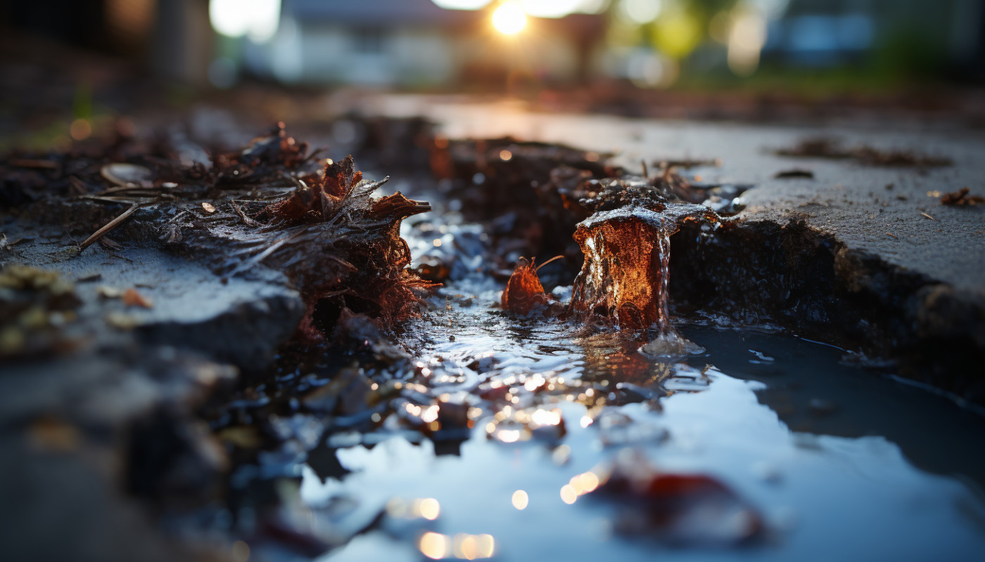 Une fuite d'eau : comment s'en occuper ?
